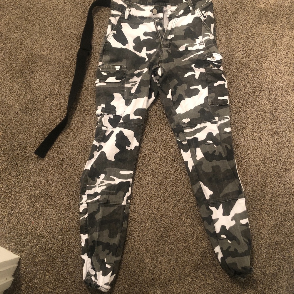 camo pants